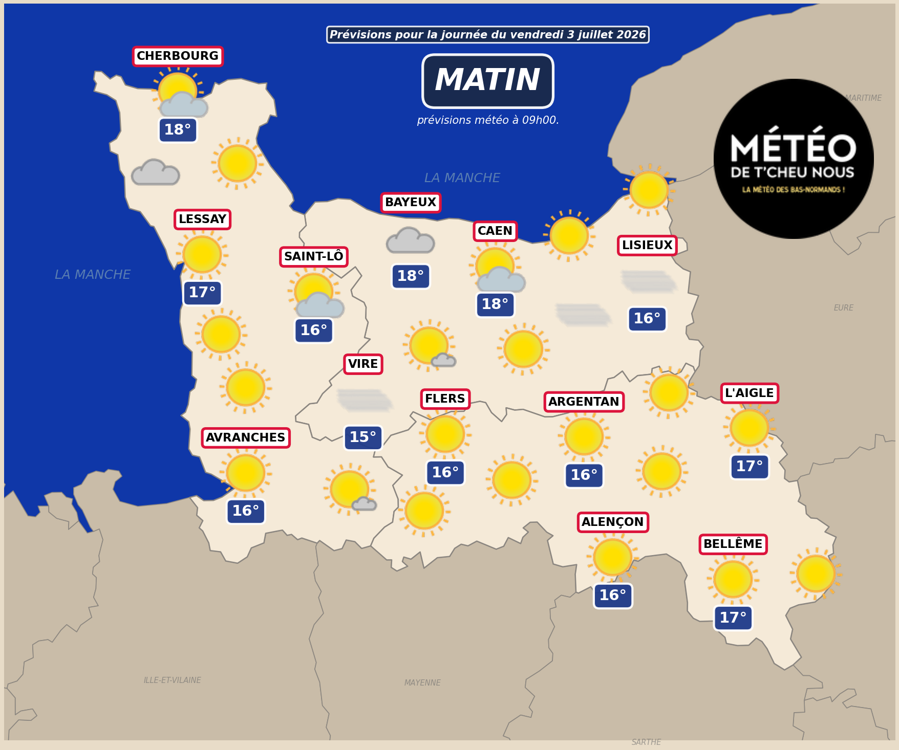 Prévisions Matin
